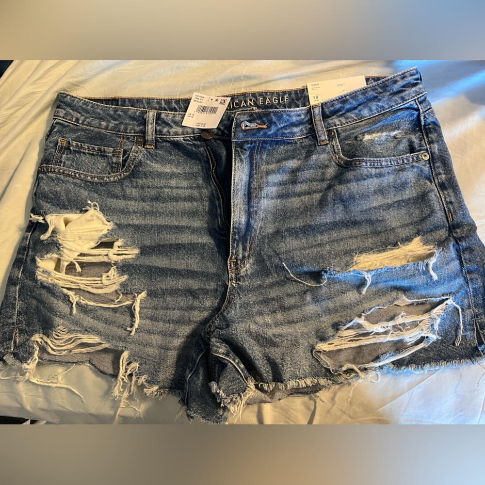 American Eagle - Size 18 distressed shorts